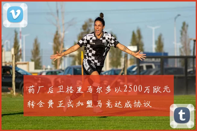 药厂后卫格里马尔多以2500万欧元转会费正式加盟马竞达成协议