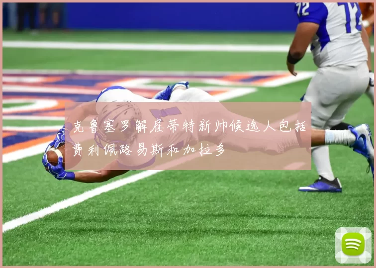 克鲁塞罗解雇蒂特新帅候选人包括费利佩路易斯和加拉多